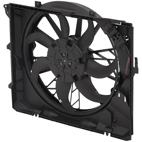 Vista 62 de SCITOO Ventilador de refrigeración del condensador del radiador compatible para Quattro/TT para Passat/Passat CC/Golf/Beetle