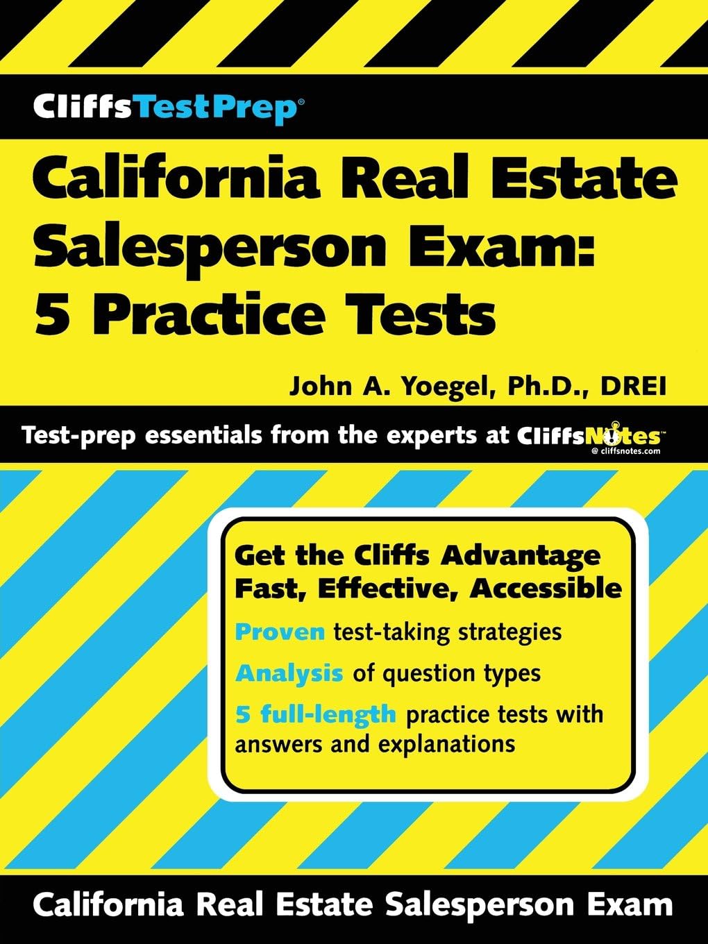 CliffsTestPrep California Real Estate Salesperson Exam: 5 Practice Tests