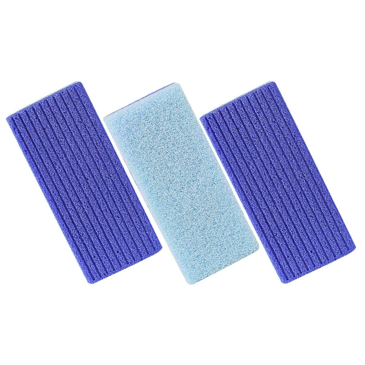 minkissy 4 Set Di Scrub Per Piedi Rimozione Della Pelle Morta Per Strumenti Per Piedi Lima Per Piedi Bifacciale Esfoliante 3 Pezzi * 4