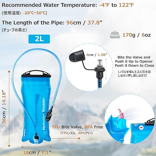 Miniatura 7 de Azarxis Chaleco de Hidratación para Correr Mochila 5L 5.5L para Mujeres y Hombres para Correr en Senderos Carrera de Maratón Ciclismo Senderismo #2