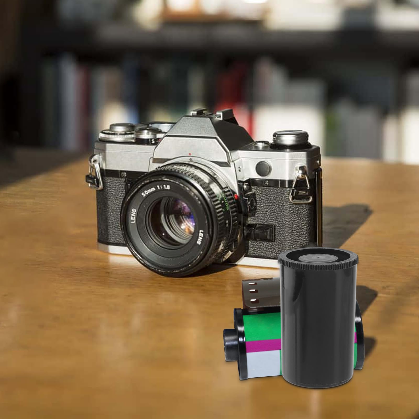 ZOENHOU 50 Stück Filmdosen Mit Deckel, Filmdosen Plastikkaniste, Filmkanister Filmdose 33mm, Behälter Luftdicht, für Filmdosen, Wissenschaftliche Aktivitäten, Schatzsuchen, Aufbewahrung, Schwarz
