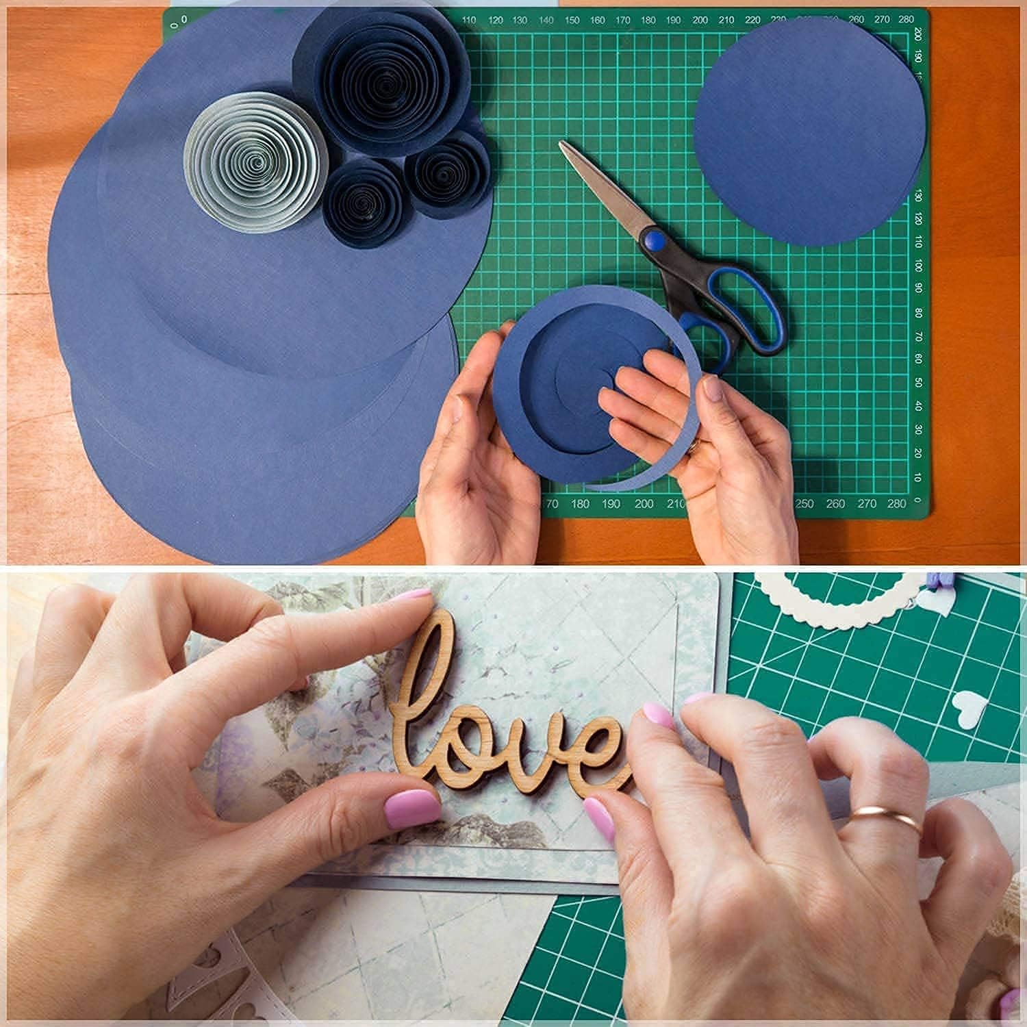 A1 Cutting Mat Self Healing Sewing Mat, 36" x 24" Rotary Cutting Mat 5-Layer Craft Board for Sewing, Quilting, and Scrapbooking Crafts Hobby Project Leather. (A1) 4