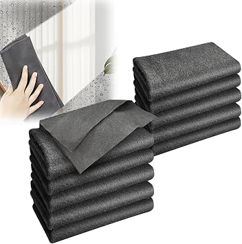 Thickened Magic Cleaning Cloth, Reusable Magic Cleaning Cloths for Glass, Streak Free Microfiber Magic Cleaning Cloth Reusable Rags for Kitchen, Windows, Mirrors, Cars 10