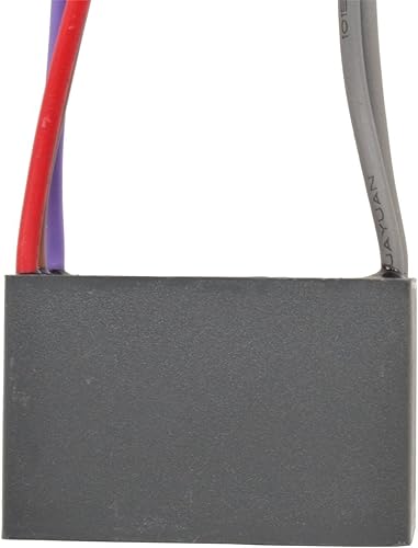 Miniatura 28 de HQRP Condensador compatible con ventilador de techo Hampton Bay 4.5uf+5uf+6uf 4-Wire CBB61