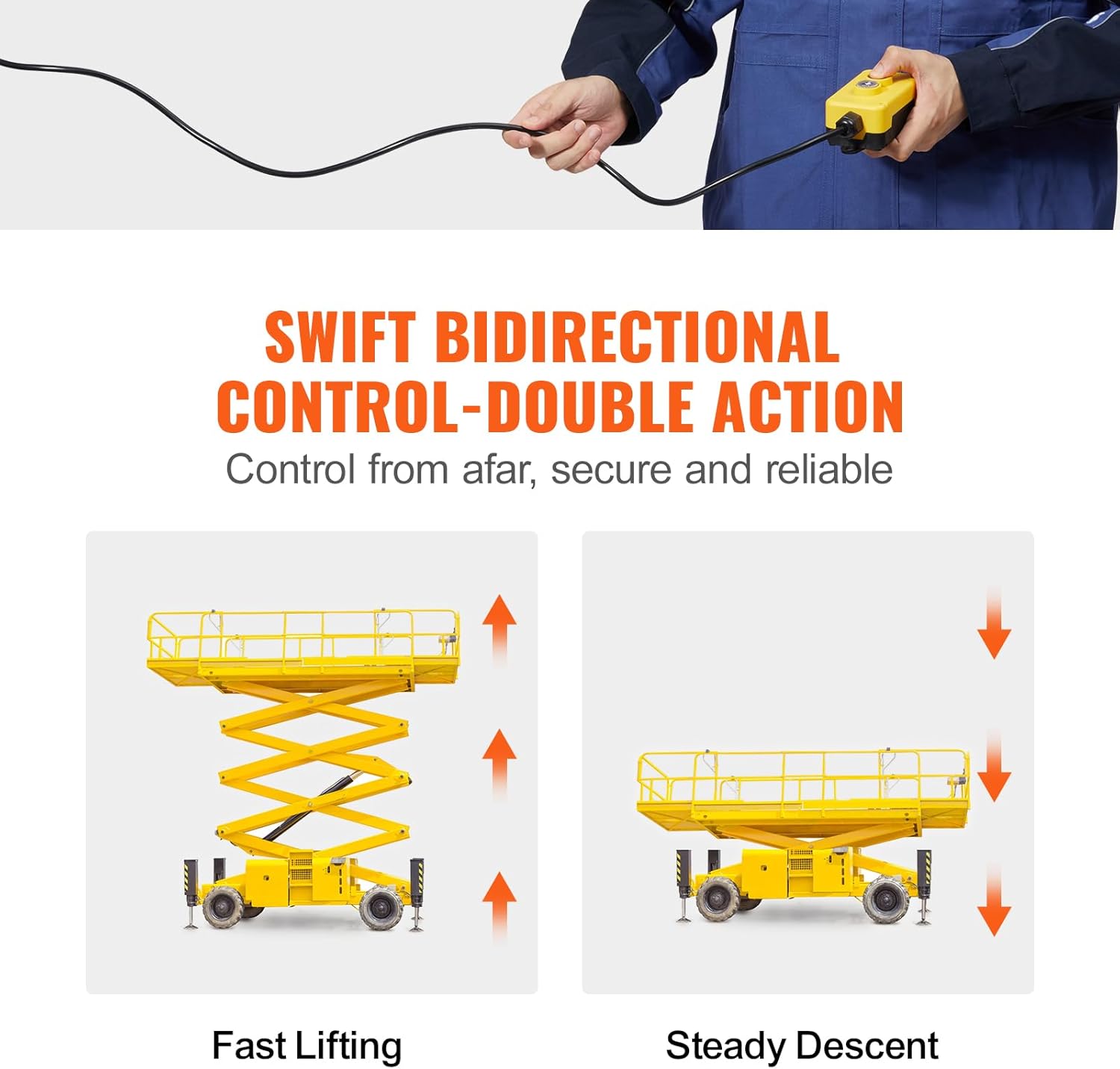 Mophorn Hydraulic Power Unit 8 Quart Hydraulic Pump Double Acting Hydraulic Power 12V DC with Metal Oil Reservoir Hydraulic Pump Power Unit for Dump Trailer Car Lifting