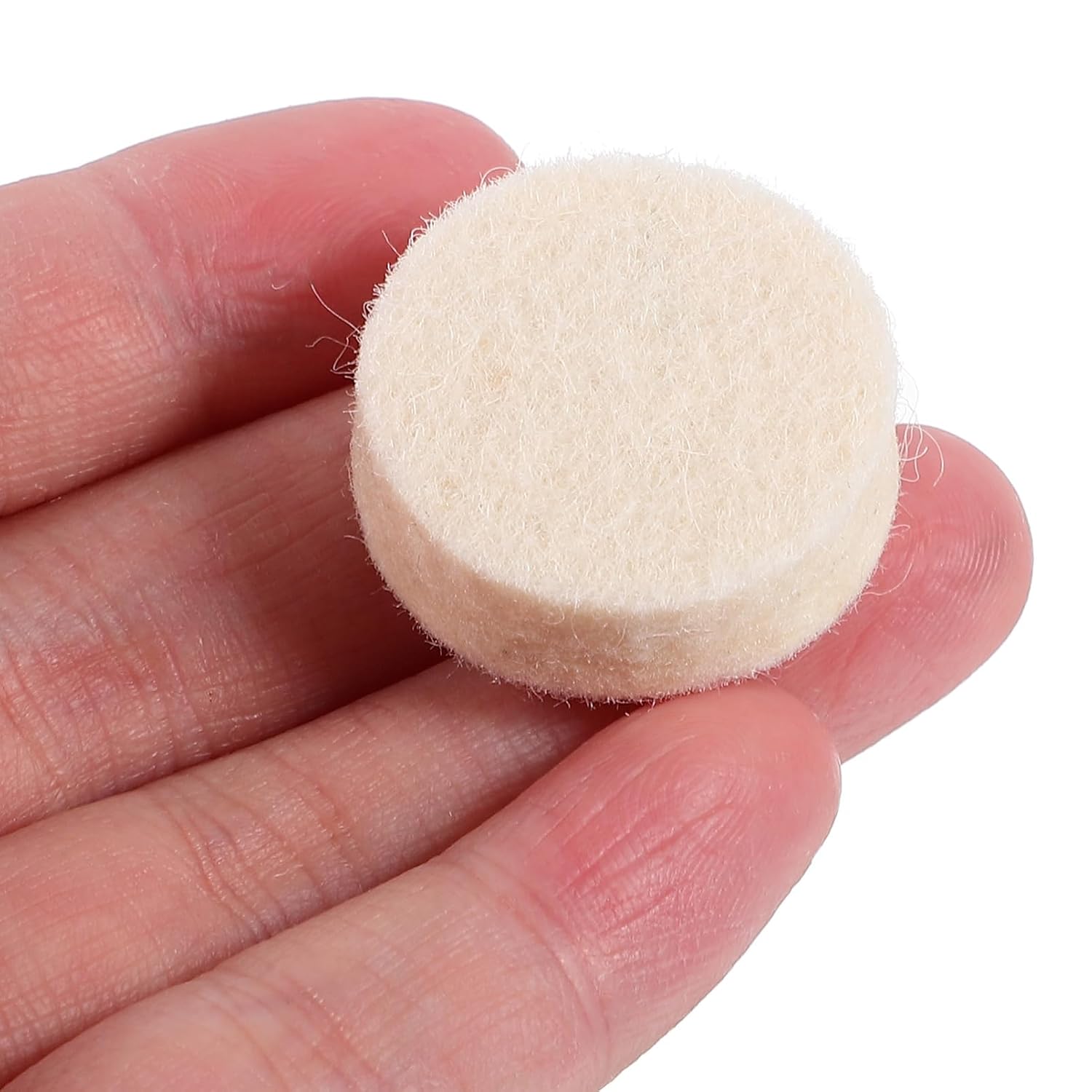 PRETYZOOM 2sets 100pcs Wool Polishing Wheel Jewelry Polishing Kit for Rotary Tools Versatile Buffing Heads of Watches and Jewelry Easy to Carry 100pcs*2