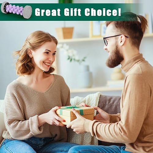 Miniatura 7 de Rodillo de pie para alivio de la fascitis plantar, masajeador manual de pies de tejido profundo para circulación y alivio del dolor, terapia de