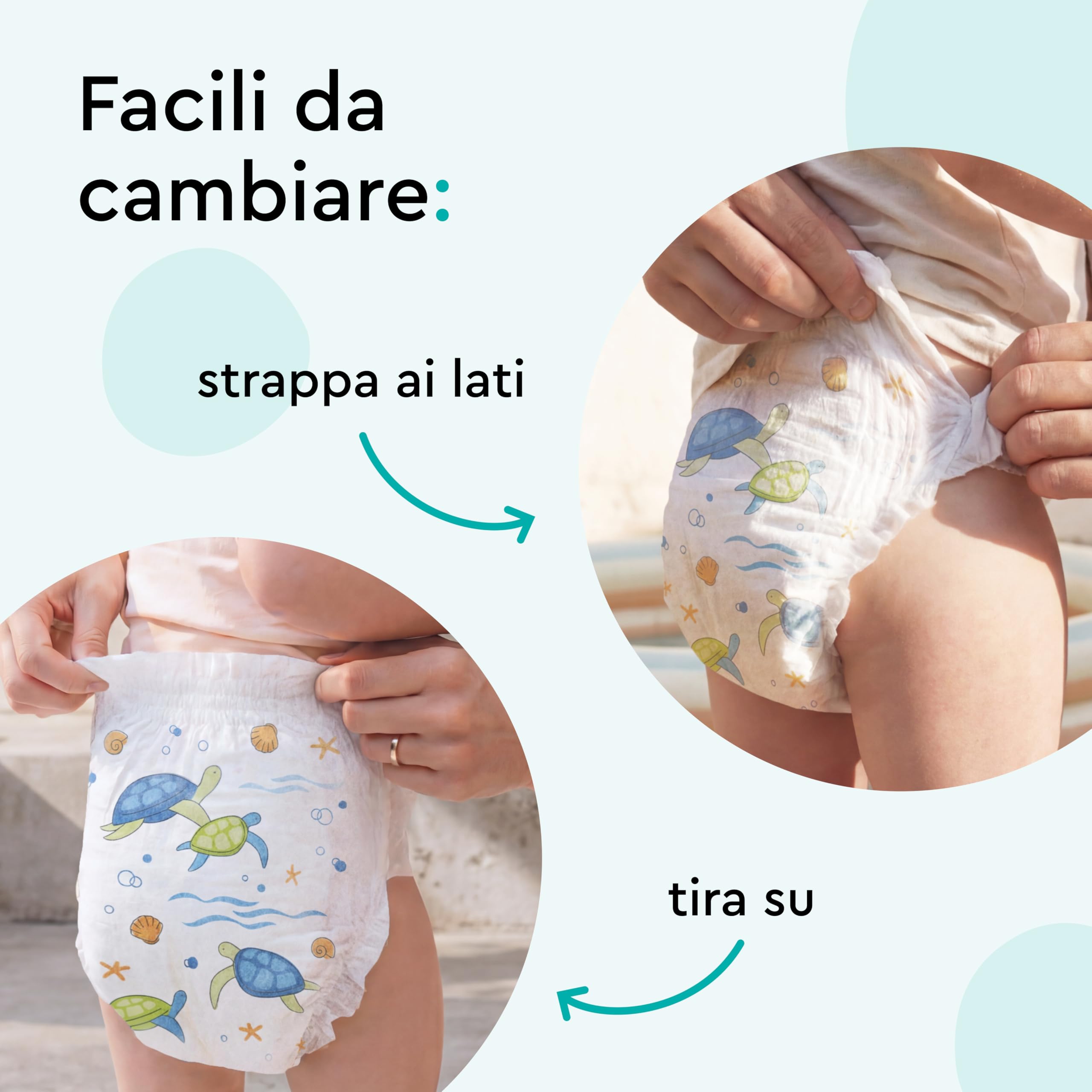 LILLYDOO Pannolini costumino monouso taglia S 6+ kg 20 sztuk