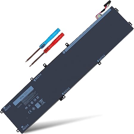 FESTAS® 97Wh 6GTPY Laptop Ersatz Akku für Dell XPS 15 9550 9560 9570 7590 P56F001 P56F002