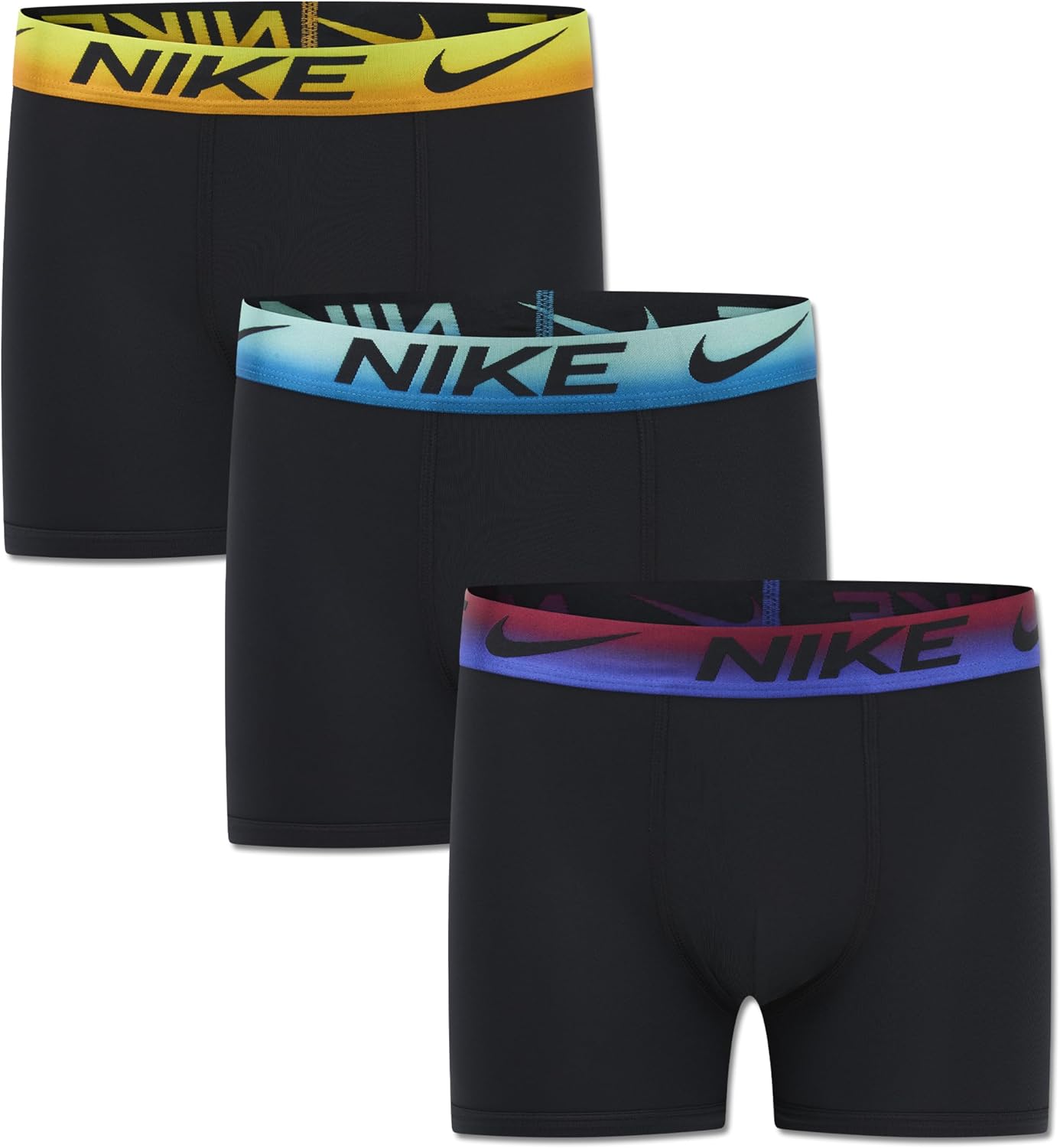 Nike Boys' Dri-fit Essentials Micro Multi-pack Boxer Briefs