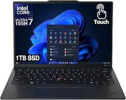 Lenovo ThinkPad X1 Carbon Gen 12 Touchscreen 35.6 cm Copilot+ Ultrabook para PC - Intel Core Ultra 7 155H - 32 GB - SSD de 1 TB - Teclado inglês - Tinta preta - Chip Intel - 1920 x 1200 - Windows 11