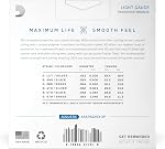 D'Addario Acoustic Guitar Strings, XS Phosphor Bronze Coated, XSAPB1253-3P, Light Gauge 12-53, 6-String Set, Pack of 3