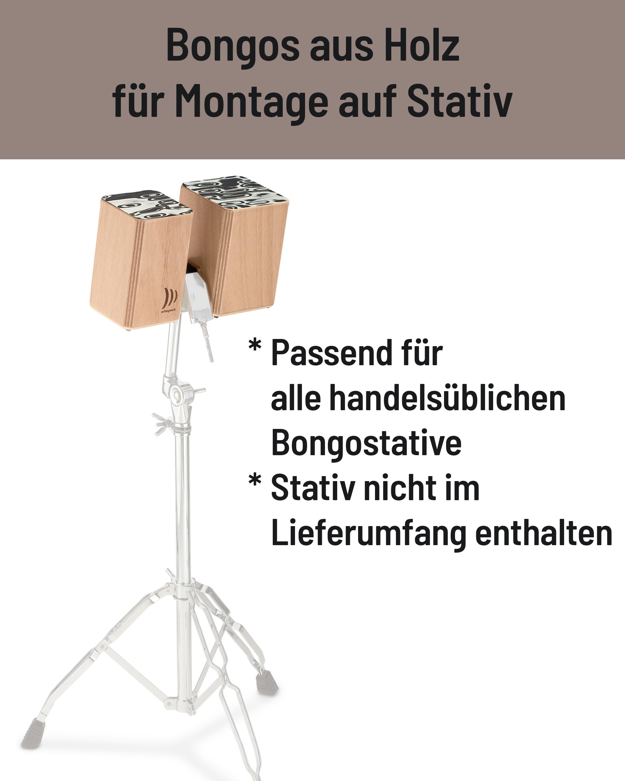 SCHLAGWERK シュラグヴェルク ウッド・ボンゴ SR-WBM100 Amazon.co.jp: SCHLAGWERK シュラグヴェルク ウッド・ボンゴ SR-WBM100