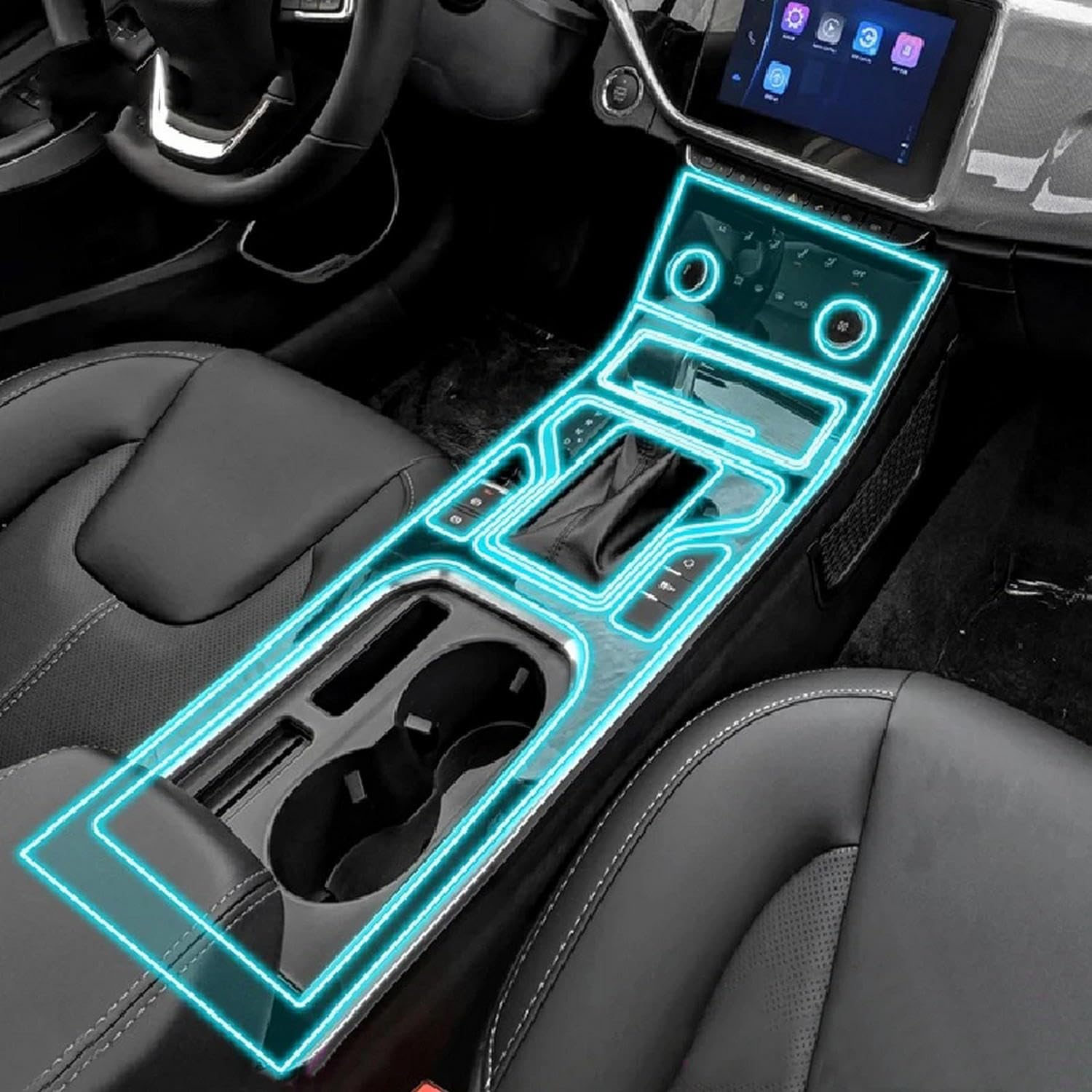 Film protection GPS Chery Arrioz 5 TPU console centrale intérieur voiture