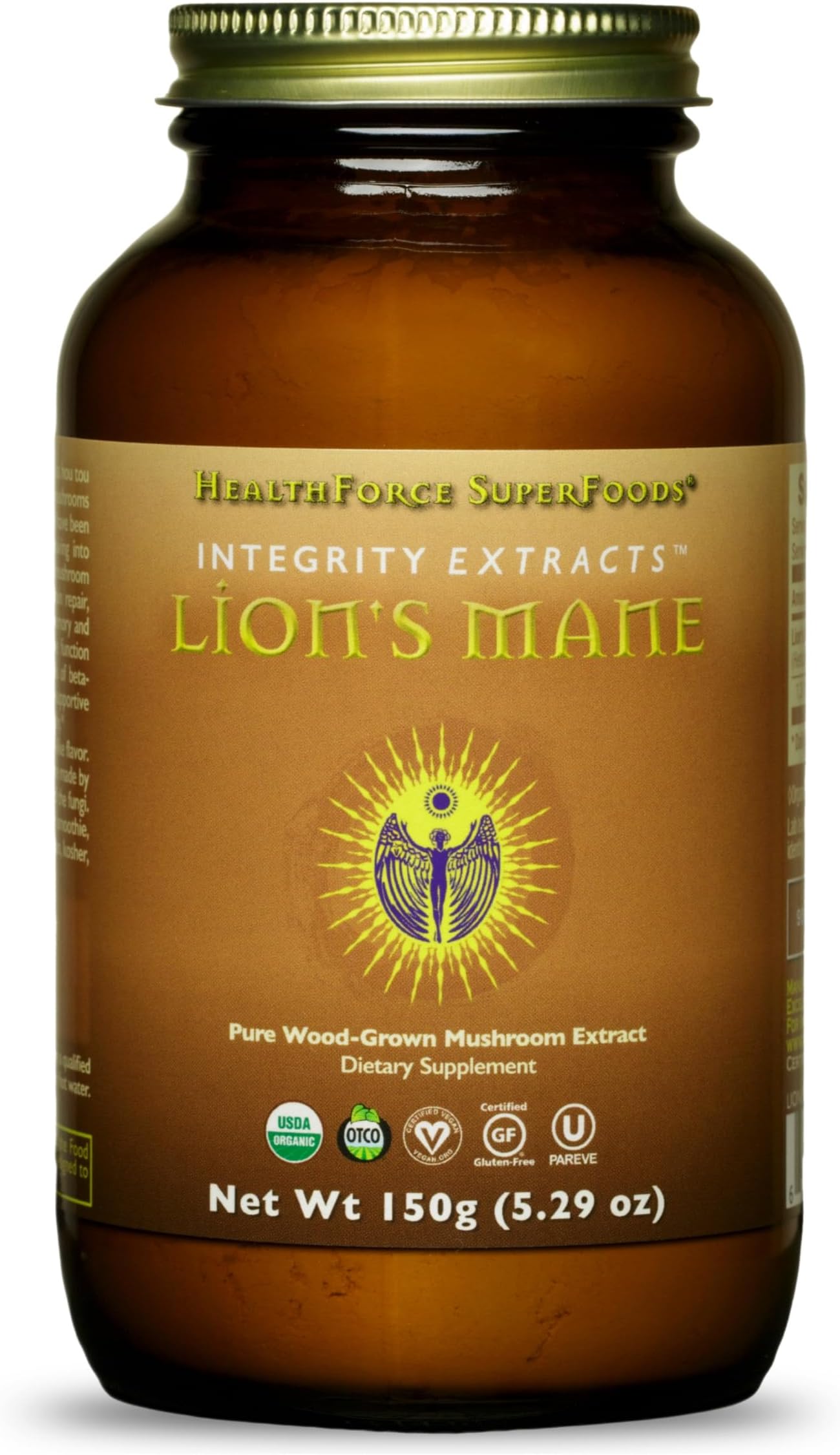 Integrity Extracts Lion's Mane - Powder - 150 Grams