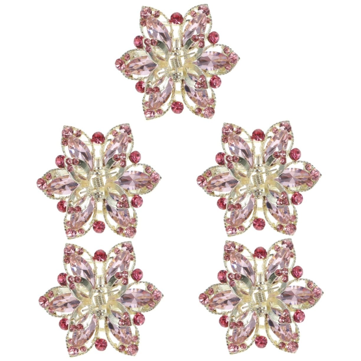 Didiseaon 5pezzi Fermaglio Per Decorativo Clip Per Per Clip Media Per Acconciature Accessorio Versatile Per Look Giornaliero e Speciali