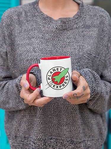Miniatura 2 de Absurd Ink Planet Express - Taza de café (rojo)