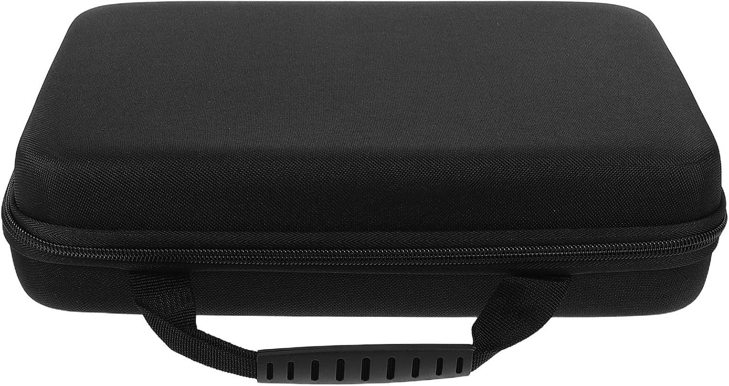 Toyvian Hard Eva Travel Case Cable Organizer Bag for Chargers and Data Cables, Dustproof Electronic Storage Organizer with Sleek Modern Design, for Travel and Daily Use