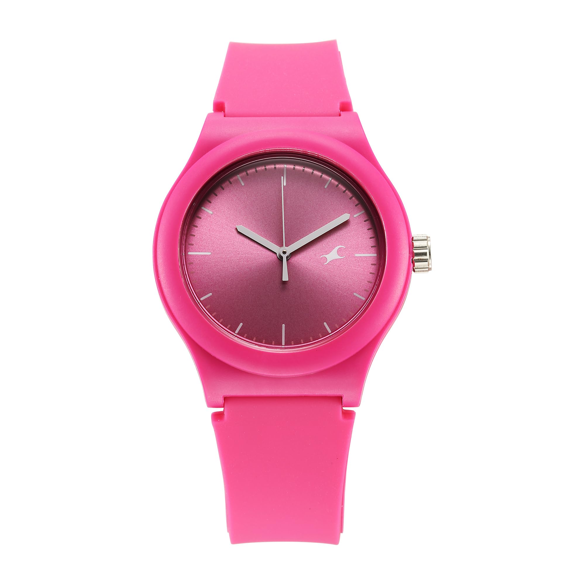 See full amazon price history chart for Fastrack Silicone Analog Pink Dial Unisexs Watch-38037Pp20W Fastrack Silicone Analog Pink Dial Unisexs Watch-38037Pp20W (B0DC6BDBWD) Amazon Price History, Amazon Price Tracker