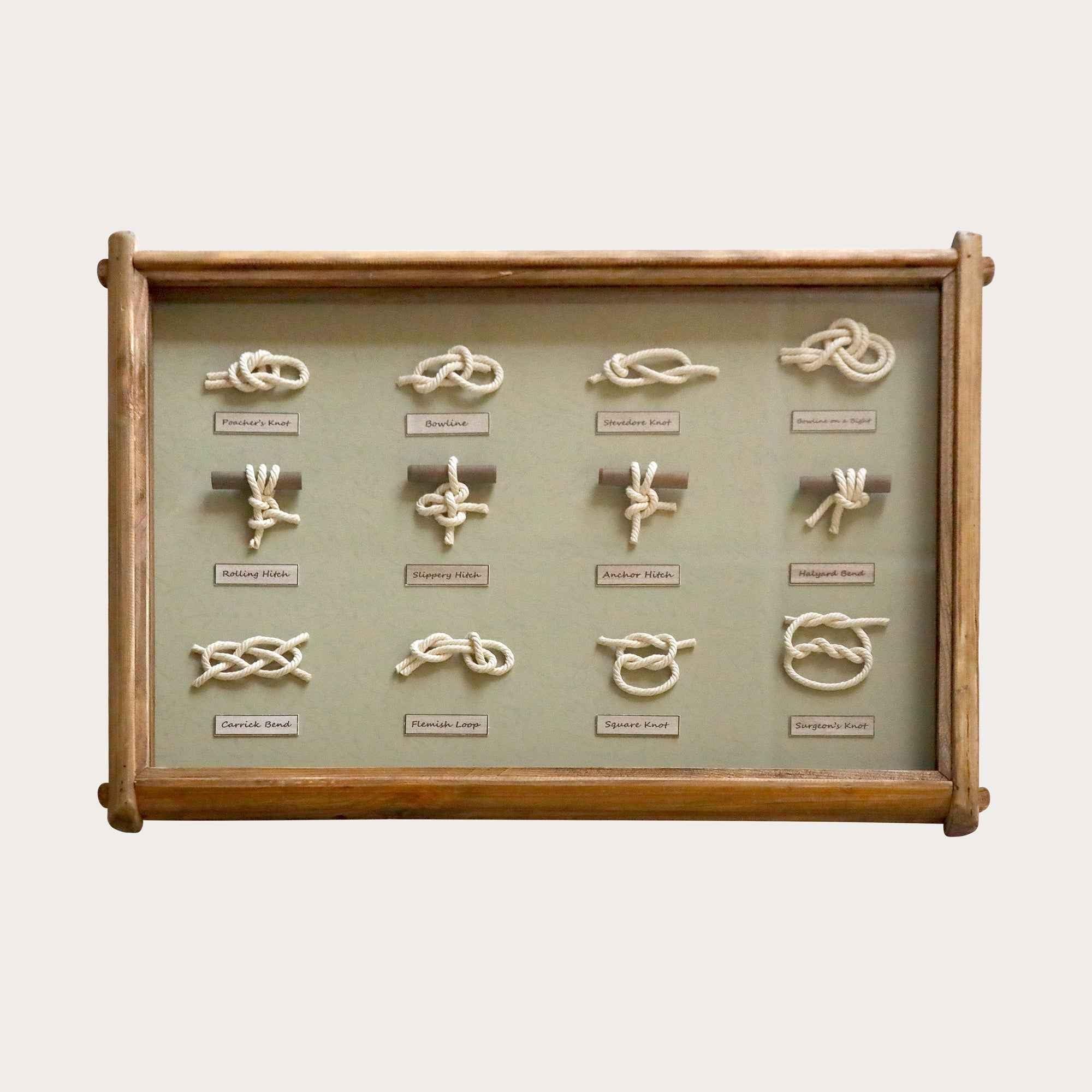 KEYHOME - Cuadro decorativo de madera con nudos - Estilo natural y único