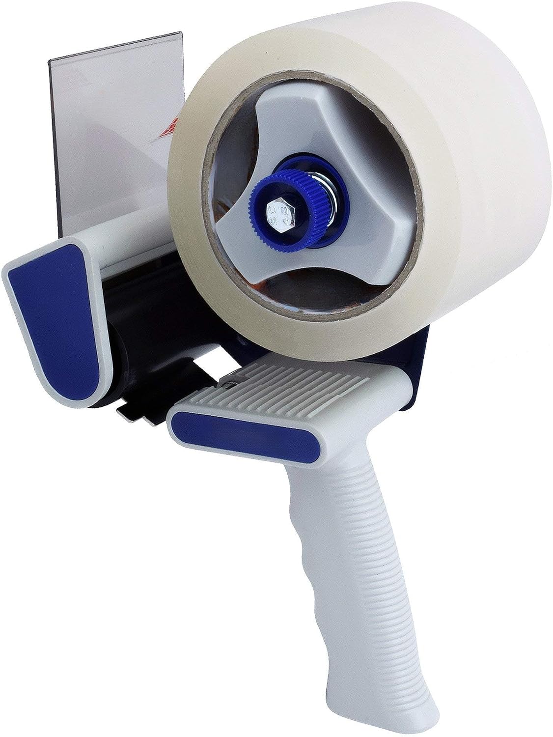 Tape Dispenser 75 mm Professional Parcel Tape Dispenser with Metal Frame - For Packaging Shipping and Moving Easy to Use