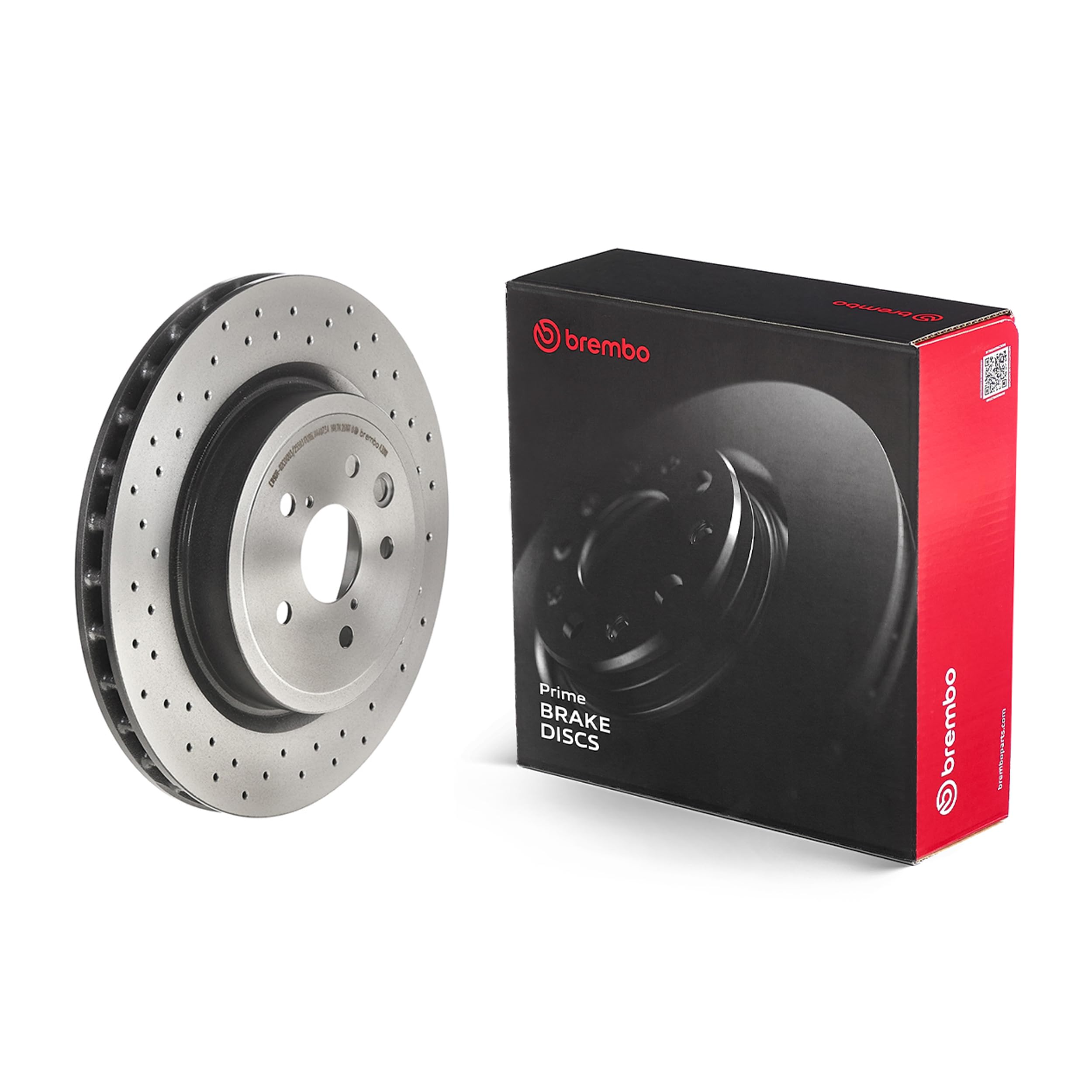 ブン5611 One New Brembo Disc Brake Rotor Rear 09A30111 424310W030 for