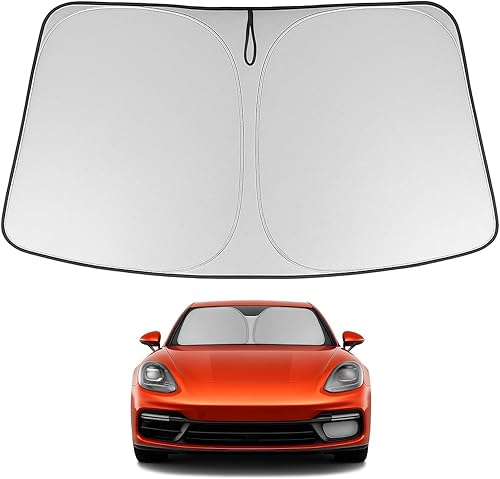 Vista 205 de Proadsy Parasol para parabrisas Sienna Mini Van 2021-2025 2026 de 4 capas plegable frontal protector de parasol bloquea los rayos UV y mantiene