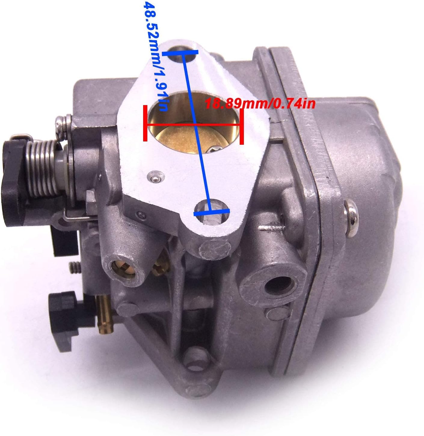 Boat Engine 8M0053668 8M0053669 804766T03 804766A04 Carburetor & 803529T06/T05/T04/T03/T02/T01 Fuel Pump & 16248 8M0157133 Fuel Filter & 803508013 Gasket for Mercury 4-Stroke 6HP Outboard Motor