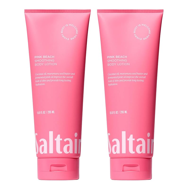 Loção corporal Saltair Pink Beach, 2 tubos de 283 g