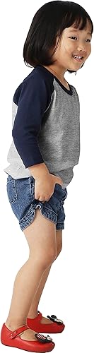 Miniatura 3 de Ma Croix Camiseta de béisbol de manga raglán 34 para bebés y jóvenes, ajustada, cómoda, para niños pequeños