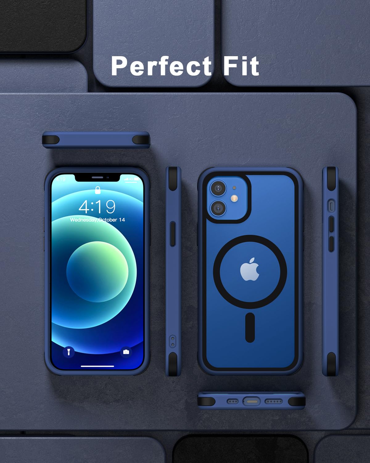 Amazon.com: Mobnano for iPhone 12 Case/iPhone 12 Pro Case