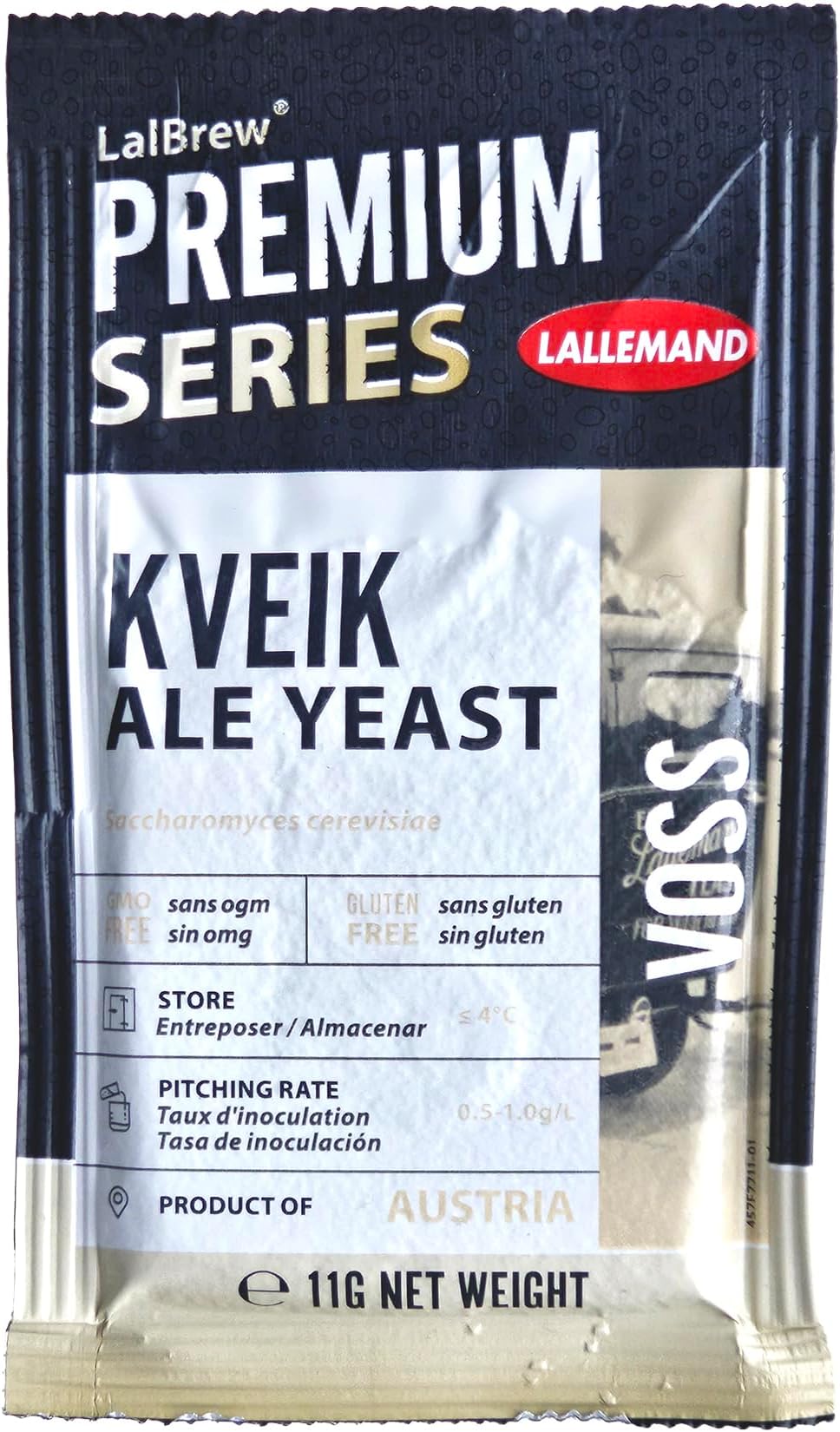 Lallemand Voss Kveik Ale Yeast - LalBrew 11g Sachet