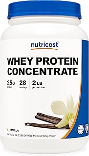 Nutricost Whey Protein Concentrate (Vanilla) 2LBS