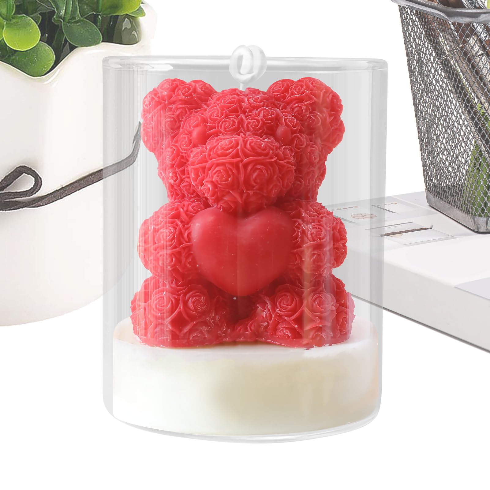 Profumate San Decorazione Orso A Cuore | Profumate Romantiche Per Coniugi Fidanzati Fidanzate Cena Appuntamento Proposta Matrimonio Comodino Cassetta Toeletta