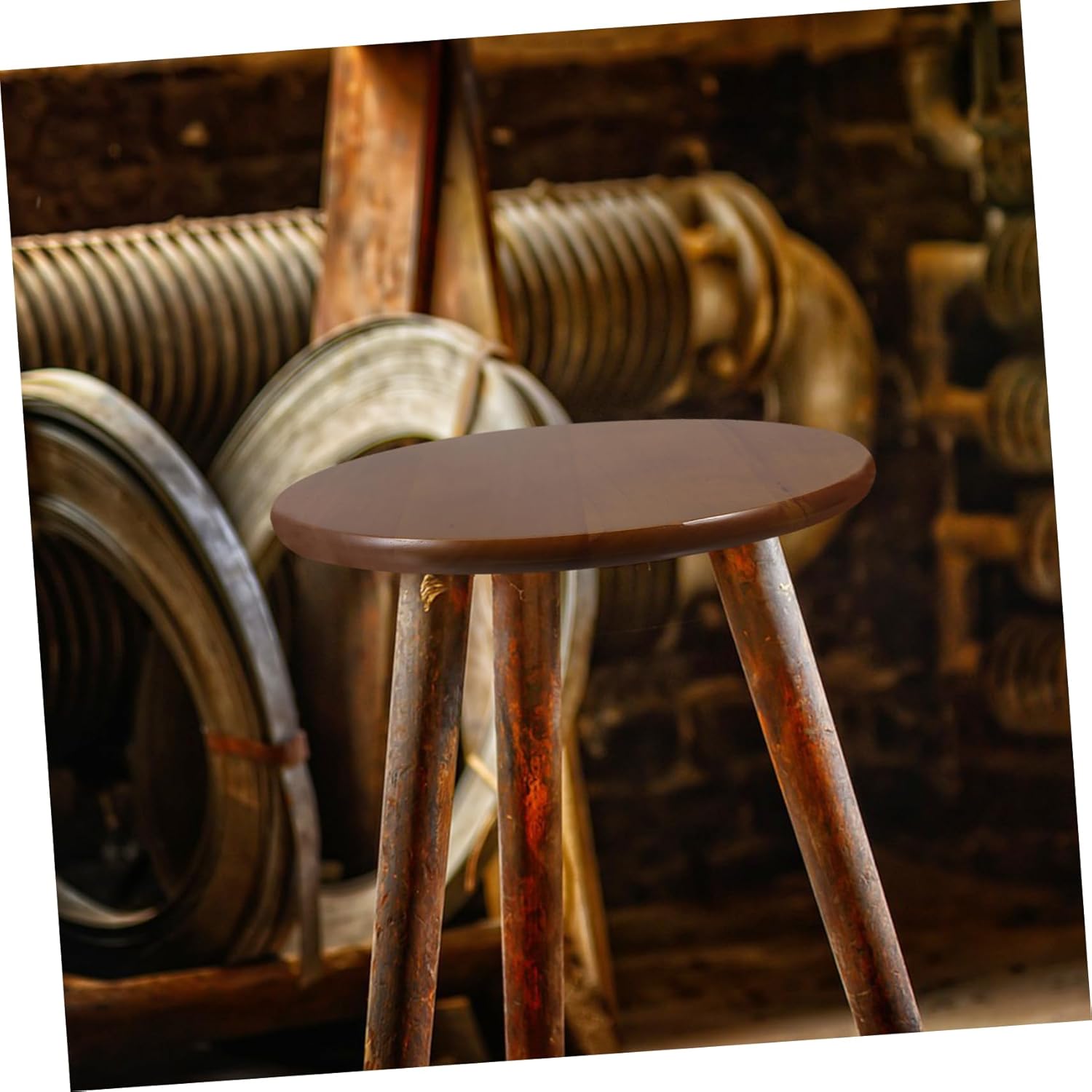 Elegant Vintage Design Round Stool Replacement Seat Round Wooden Chair Seat Replacement