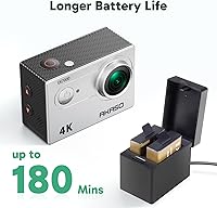 Vista 7 de Videocámara sumergible DV con wifi AAKASO EK7000 4K Action Camera Sports.