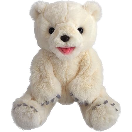 Amazon Aqua ぬいぐるみ のんびりシロクマ ぬいぐるみ おもちゃ