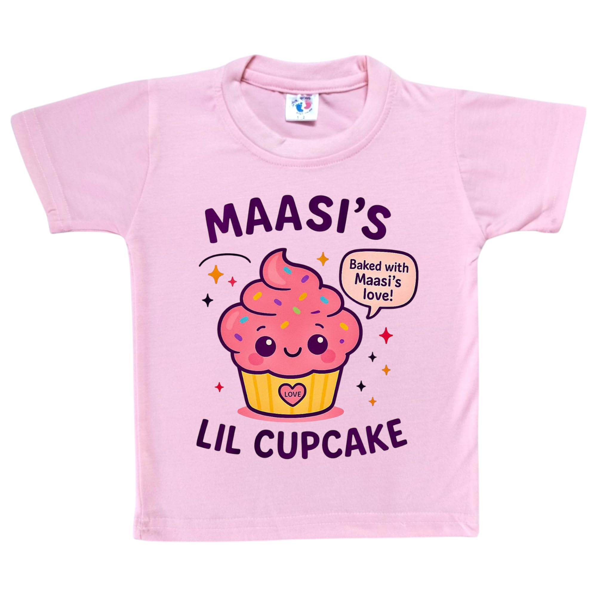 Cute Pals Maasi's Little Cup Cake Kids T-Shirt for Baby Boys and Girls | Maasi Kids Clothes | MASI Ki Jaan Tee-image-33