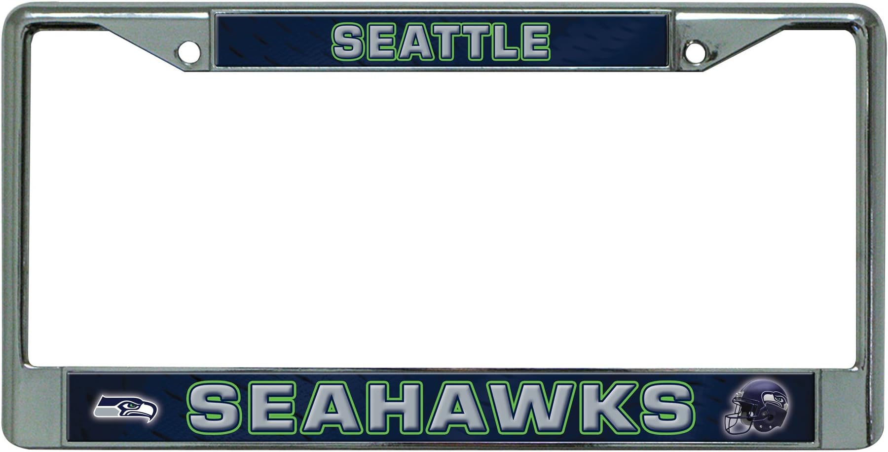 NFL Seattle Seahawks Chrome Plate Frame