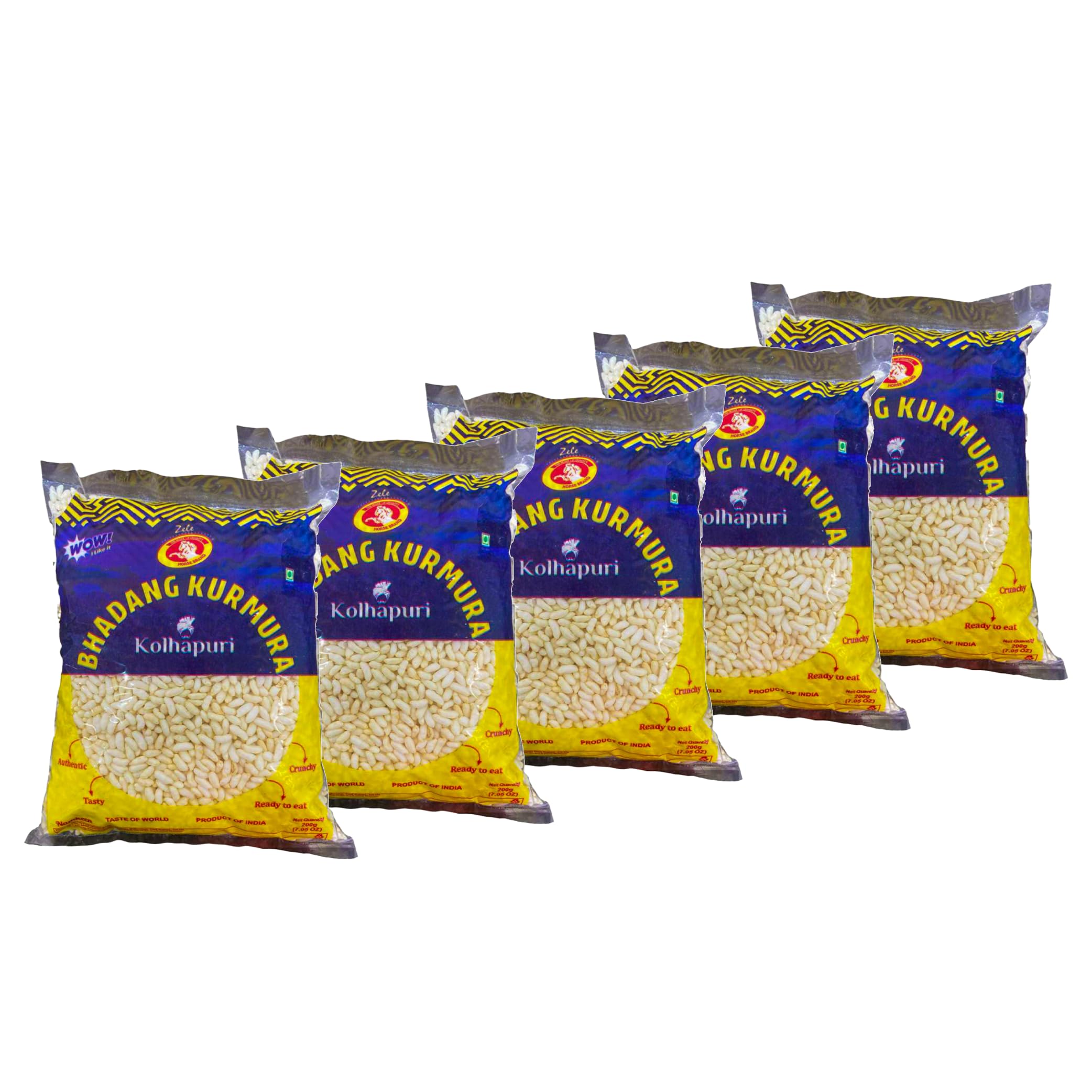 Zele Natural Puffed Rice Kolhapuri Bhadang Kurmura | pack 5 - each 200 gm | Chemical & Pesticide Free (B0D6ZB6C5J) Amazon Price History, Amazon Price Tracker