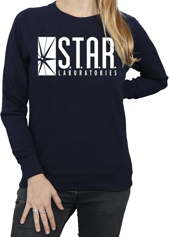 Amazon.com: DC Comics The Flash Star Labs Sudadera para mujer : Ropa,  Zapatos y Joyería