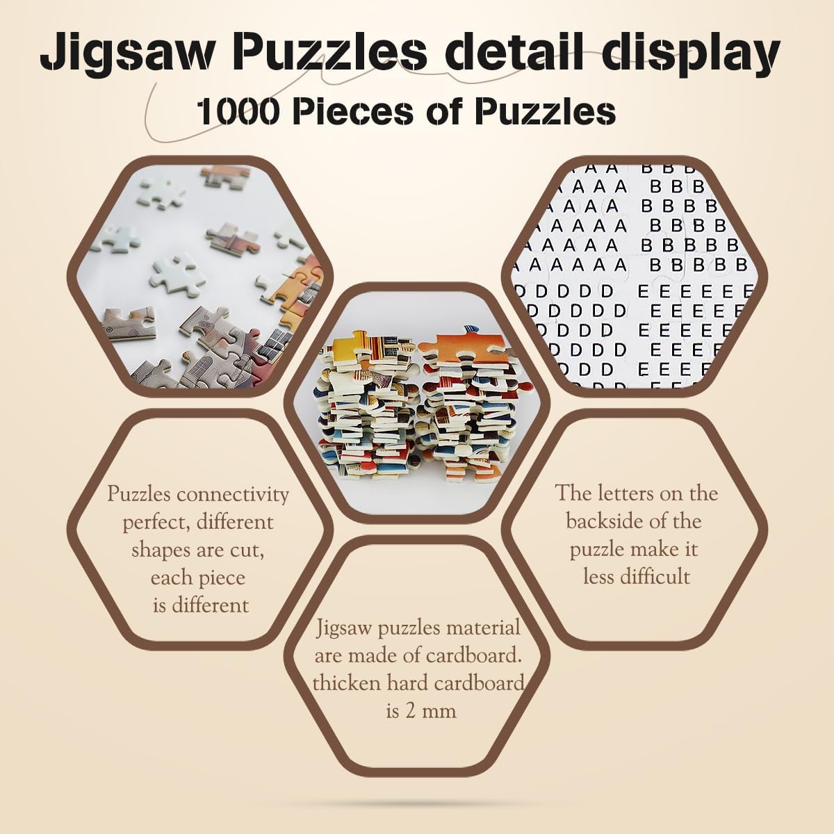 MISITU 1000 Pieces Jigsaw Puzzles for Adults Teens Challenging Difficult Puzzles Impossible Puzzles Art Craft Puzzle Games Toys Gifts Colorful Castle House Jigsaw Puzzle 28 x 20 inch