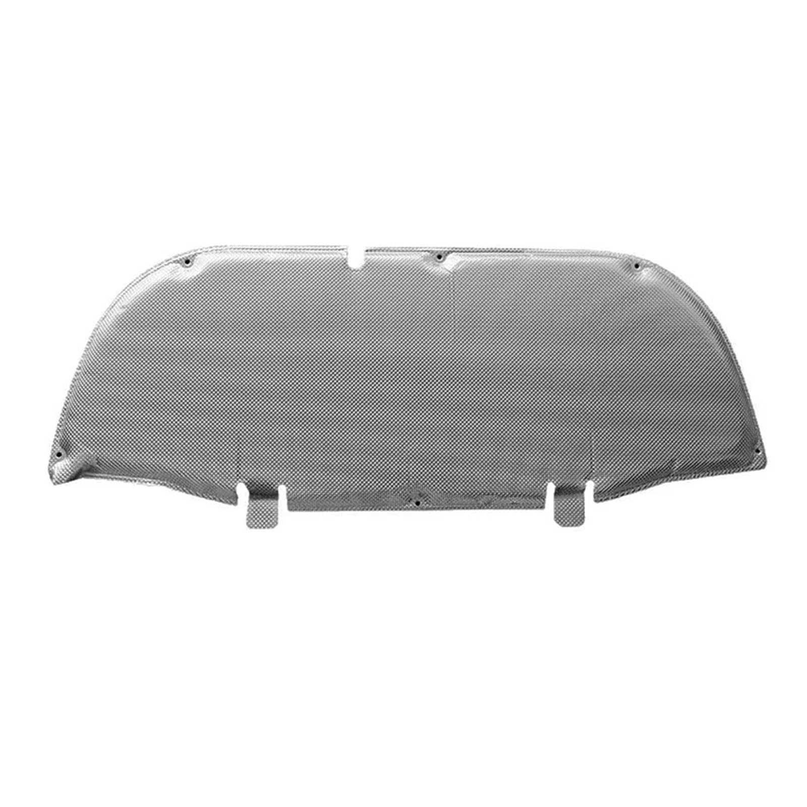 Waleqw Silver Aluminum For Toyota For Corolla For Cross Xg10 2022 2023 2024 Car Front Hood Sound Heat Insulation Pad Soundproof Cotton Deadening Engine Heat Insulation Pad(Silver Aluminum)