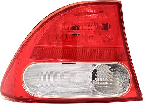 Tail Rear Light Lamp Left Driver Side Outer For Honda Civic Sedan 2006 2007 2008 2009 2010 2011