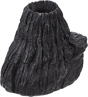 balacoo Aquarium Volcano Decoration - Aquarium Bubbler Ornament Tank Decoration Volcano Resin Fish Tank Landscape Rocks Aquarium Landscape Decorations for Fish Tank