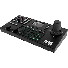 PTZOptics SuperJoy NDI, IP and Serial PTZ Camera Joystick Controller with Large LCD Screen, Basic Plus and Matrix Modes
