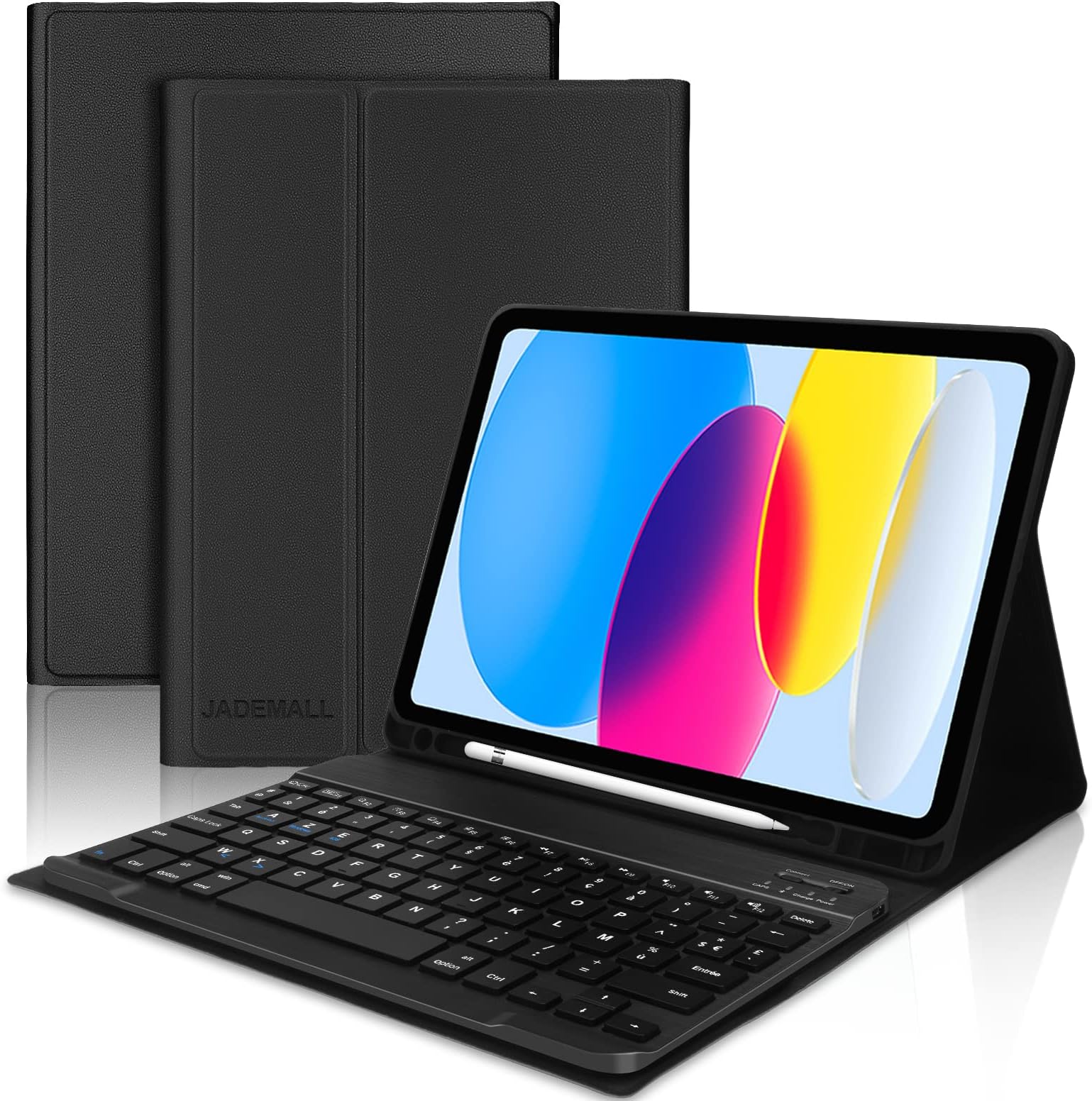JADEMALL Toetsenbordhoes voor iPad Air 11 inch M2 2024