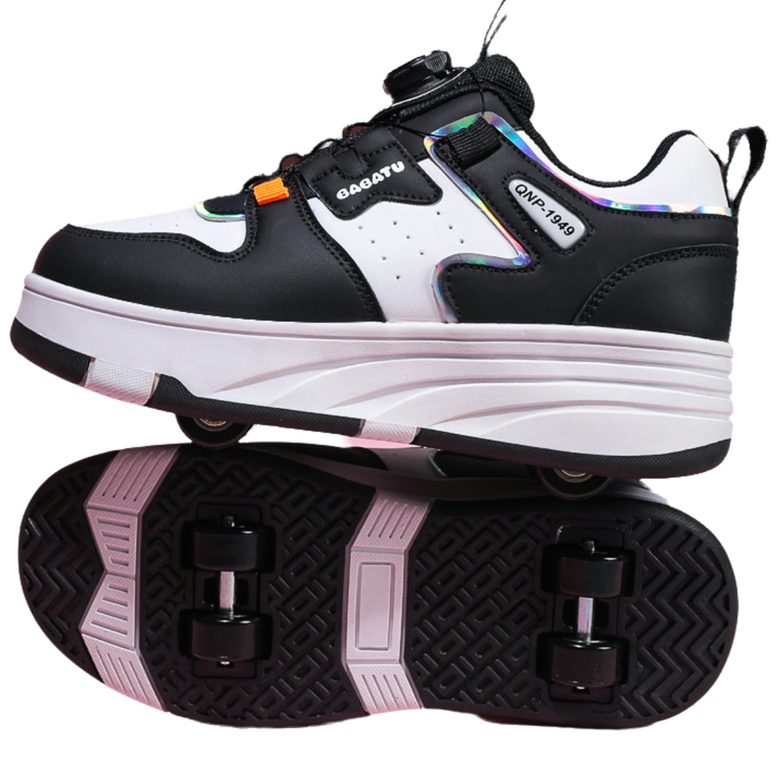 Zapatillas Deportivas con Ruedas para niños,Zapatos con Ruedas para niñas,Zapatillas con Ruedas,Zapatos con Ruedas Unisex niños,Retráctil,para Niños y Niña,para Pascua Cumpleaños,Navidad