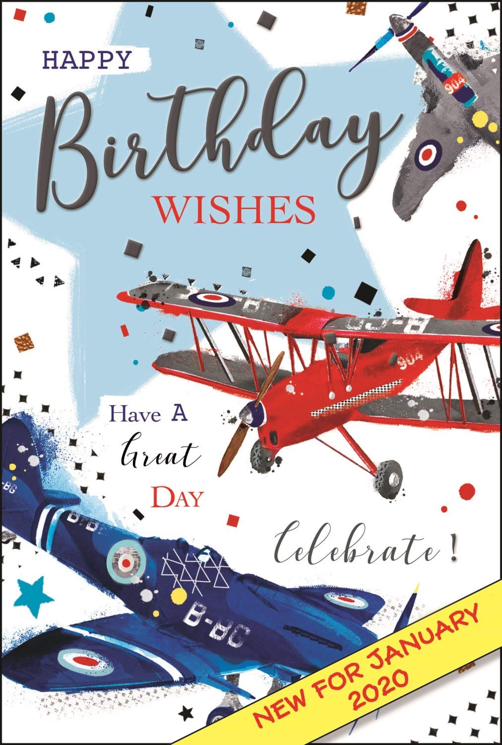 Jonny Javelin Geburtstagskarte Für Männer – Kneipen-Design Mit Happy Birthday Wünschen