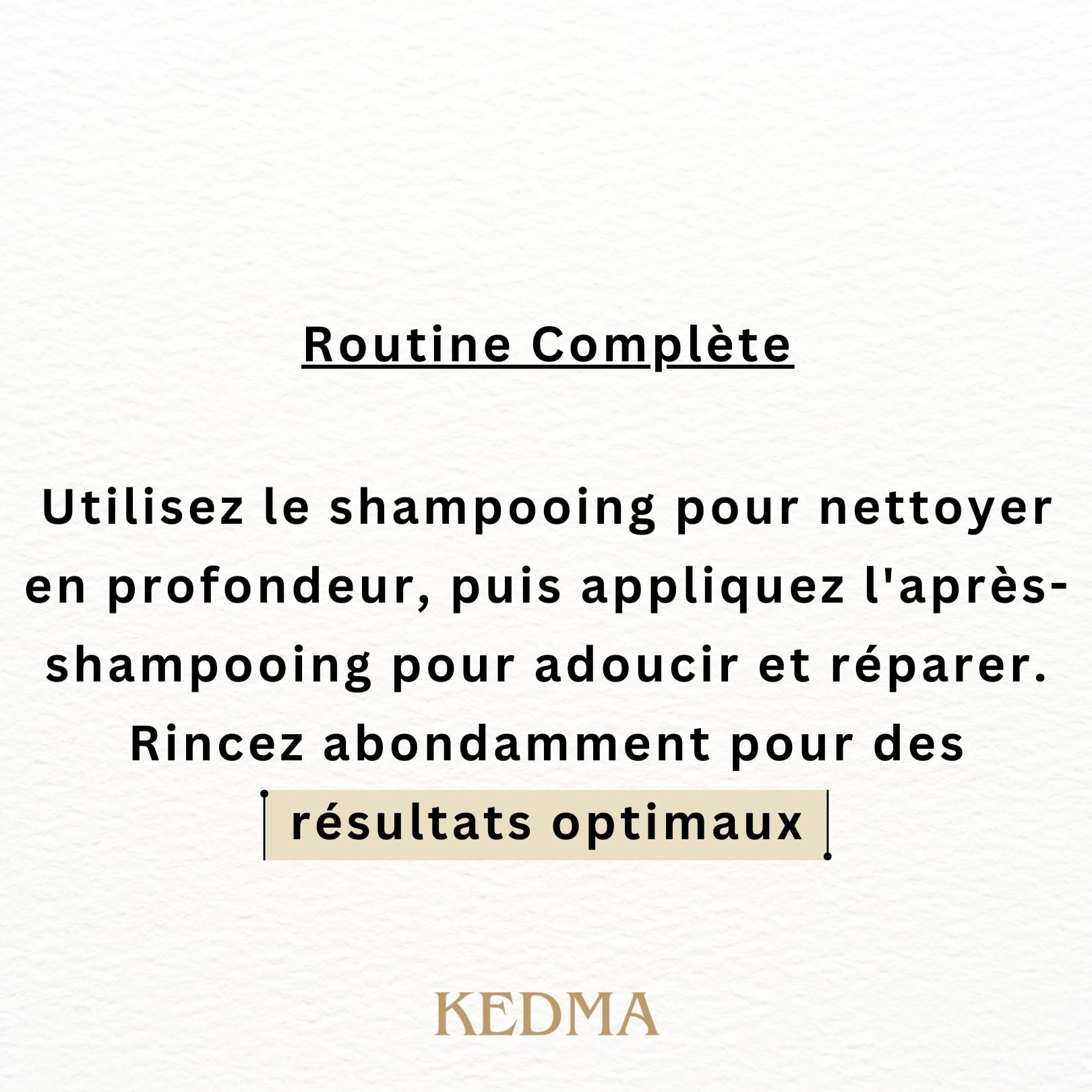 KEDMA - Duo Cheveux Shampooing & Après-Shampooing - 2x250ml | Le duo shampooing et après-shampooing nettoie, démêle et hydrate les cheveux secs ou abîmés.